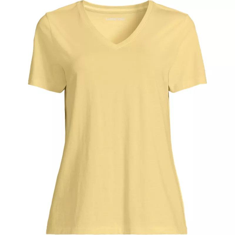 Supima Cotton V-neck T-Shirt, Front