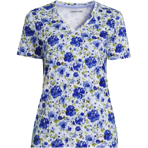 Supima Cotton V-neck T-Shirt - primary