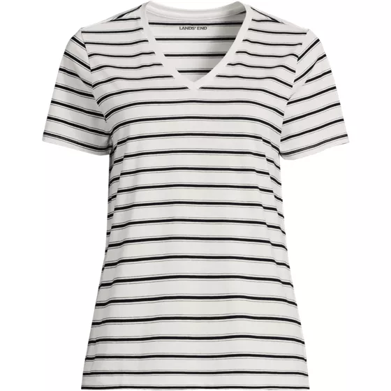 Tall Supima Cotton V-neck T-Shirt - primary