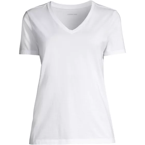 School Uniform Women's Supima Cotton V-neck T-Shirt - primary
