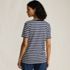Women's Relaxed Supima Cotton V-Neck T-Shirt, Back