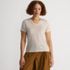 Women's Relaxed Supima Cotton V-Neck T-Shirt, Front
