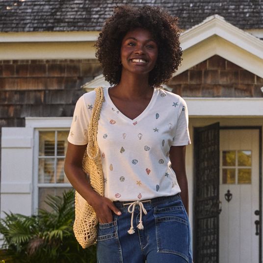 Tシャツ(半袖/袖なし) Garden Floral-print Ribbon Blouse Casual Floral Print Tops For Garden Party - Shop on Pinterest