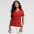 Supima Cotton V-neck T-Shirt, alternative image