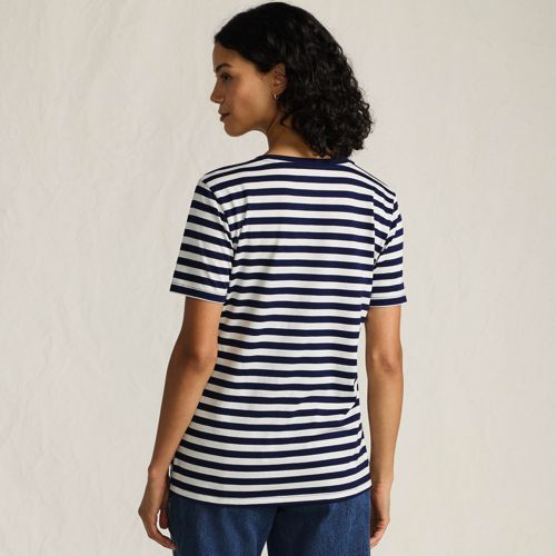 Supima Cotton V-Neck T-Shirt, alternative image