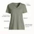 Supima Cotton V-Neck T-Shirt, alternative image