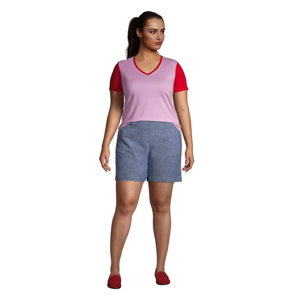 Women's Plus Supima® Cotton Essential Tee