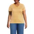 Plus Size Supima Cotton V-Neck T-Shirt, Front