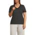 Plus Size Supima Cotton V-Neck T-Shirt, Front