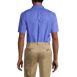 School Uniform Men's Short Sleeve Straight Collar Broadcloth Shirt, Back