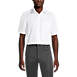 School Uniform Men's Tall  Short Sleeve Straight Collar Broadcloth Shirt, Front