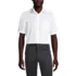 School Uniform Men's Short Sleeve Straight Collar Broadcloth Shirt, Front