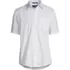 School Uniform Men's Short Sleeve Straight Collar Broadcloth Shirt, Front