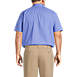 Men's Big and Tall Short Sleeve Straight Collar Broadcloth Shirt, Back