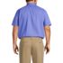 School Uniform Men's Big Short Sleeve Straight Collar Broadcloth Shirt, Back