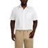 School Uniform Men's Big Short Sleeve Straight Collar Broadcloth Shirt, Front