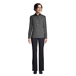 Women's Long Sleeve No Iron Broadcloth Shirt, alternative image