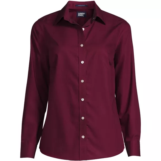 Women's No Iron Broadcloth Shirt - primary