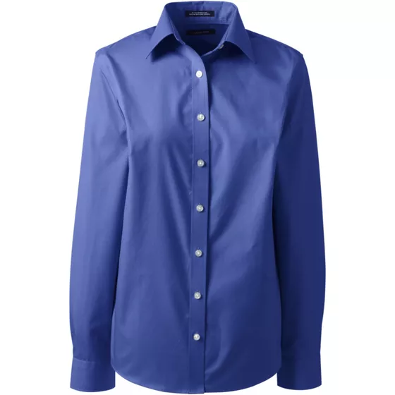 Women's No Iron Broadcloth Shirt - primary