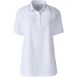 Women's Short Sleeve Multi Textured Polo , Front