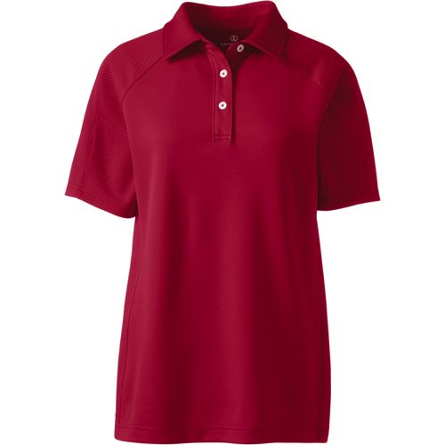 Women s Red Polo Shirts Red Collared Shirts Lands End