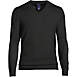 Mens Big and Tall Performance Long Sleeve Vneck Pullover Sweater, Front