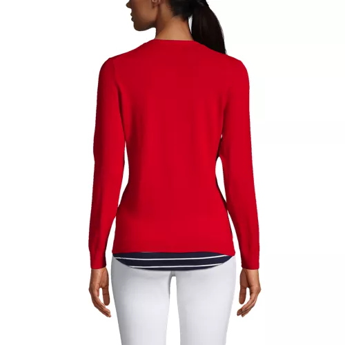 Women's Performance Cardigan Sweater, Back