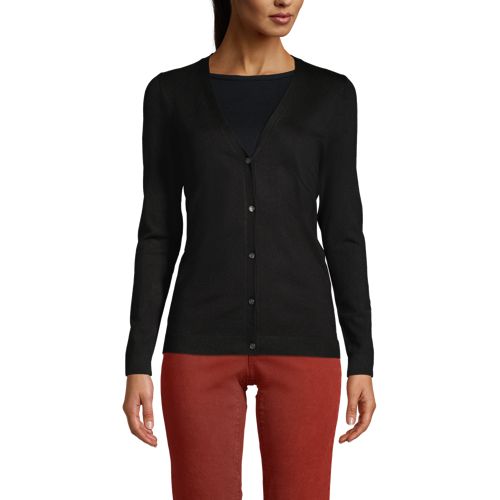 School Uniform Women's Performance Cardigan Sweater | Lands' End