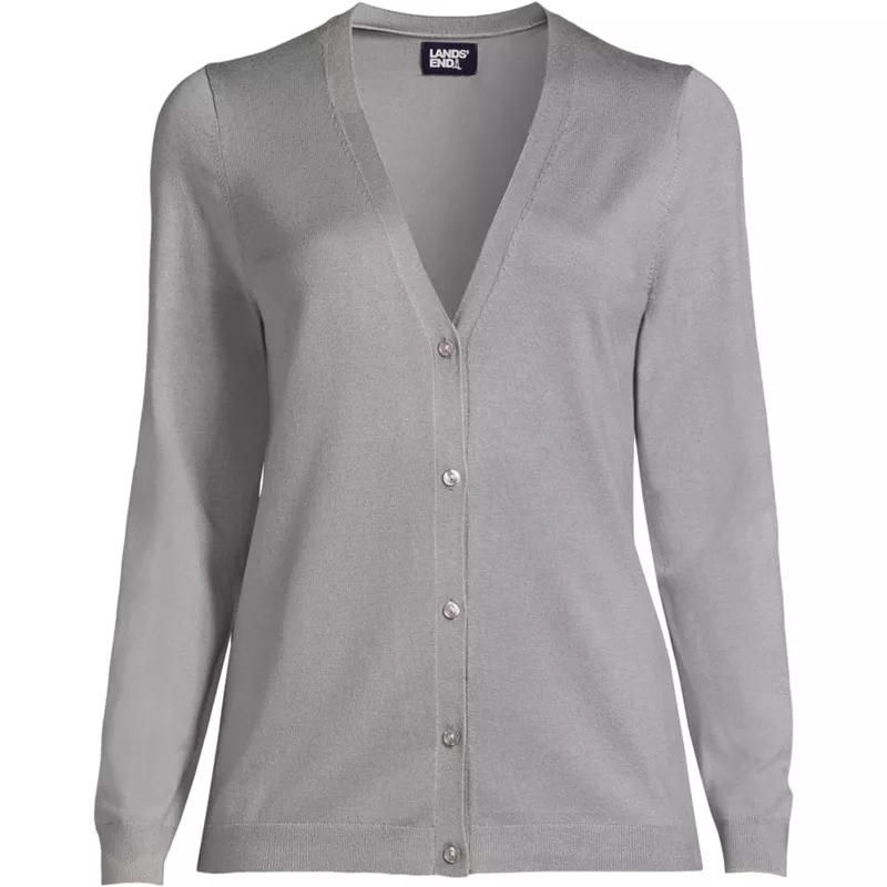 Women's Plus Size Performance Cardigan Sweater, Front