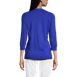 Women's Petite 3/4 Sleeve Performance Cardigan Sweater, Back