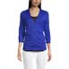 Women's Petite 3/4 Sleeve Performance Cardigan Sweater, Front