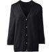 Women's Petite 3/4 Sleeve Performance Cardigan Sweater, Front