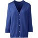 Women's Plus Size 3/4 Sleeve Performance Cardigan Sweater, Front
