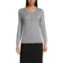 Women's Petite Performance Crew Cardigan Sweater, Front