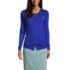 Women's Petite Performance Crew Cardigan Sweater, Front
