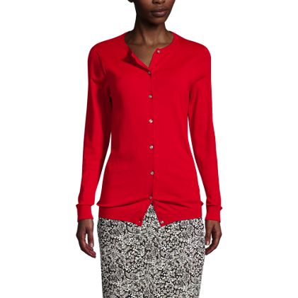 Women's Performance Crew Cardigan Sweater - image 1