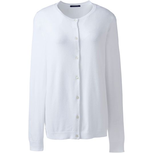 White Cardigan Sweaters | Lands' End