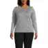Women's Plus Size Performance Crew Cardigan Sweater, Front