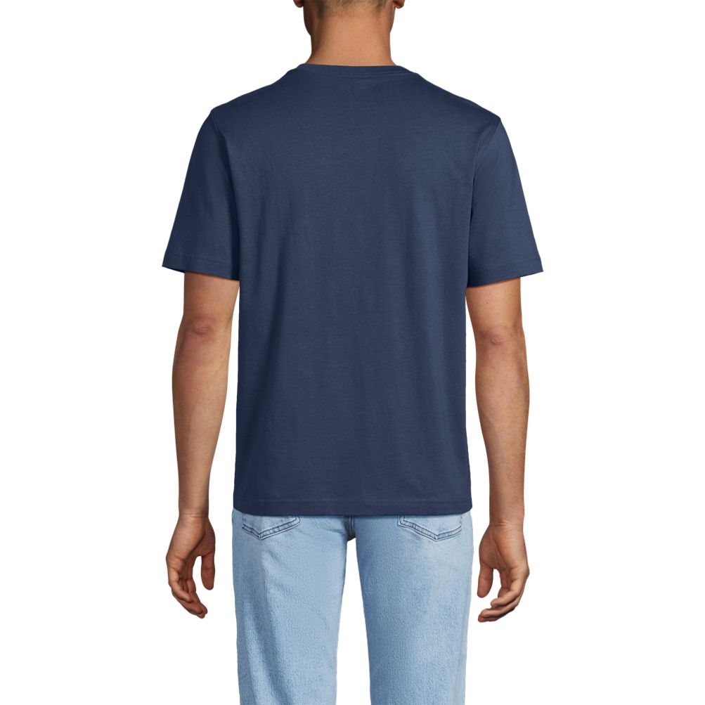 Men's Super-T Short Sleeve V-Neck T-Shirt | Lands' End