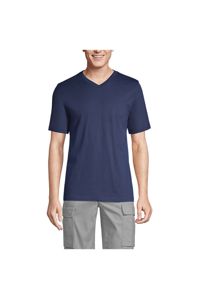 Men's Super-T Short Sleeve V-Neck T-Shirt, Front