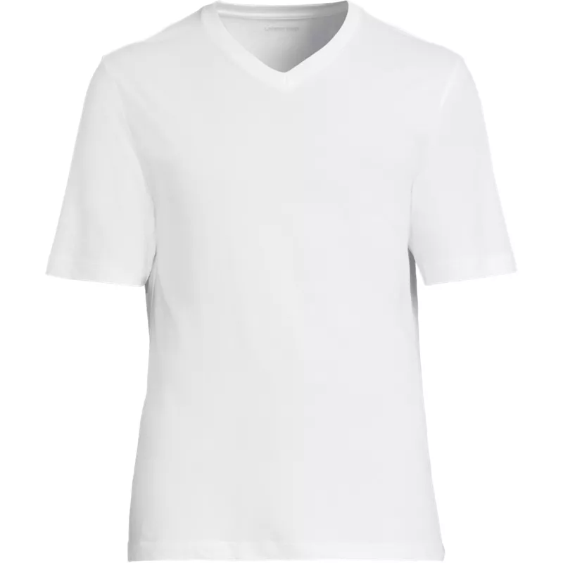 Men's Tall Super-T Short Sleeve V-Neck T-Shirt, Front