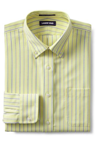 mens bright yellow button down shirt