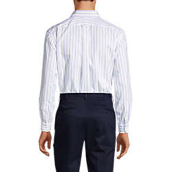 Men's Pattern No Iron Supima Oxford Dress Shirt, Back
