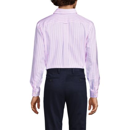 Men's Pattern No Iron Supima Oxford Dress Shirt - image 3