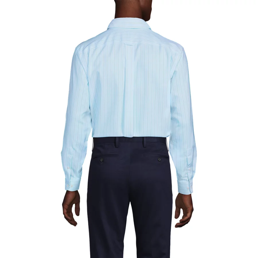 Men's Pattern No Iron Supima Oxford Dress Shirt