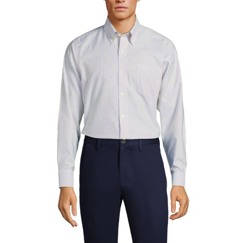 Men's Long Sleeve Buttondown No Iron Broadcloth Shirt