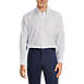 Men's Tailored Fit No Iron Pattern Supima Cotton Oxford Dress Shirt, Front