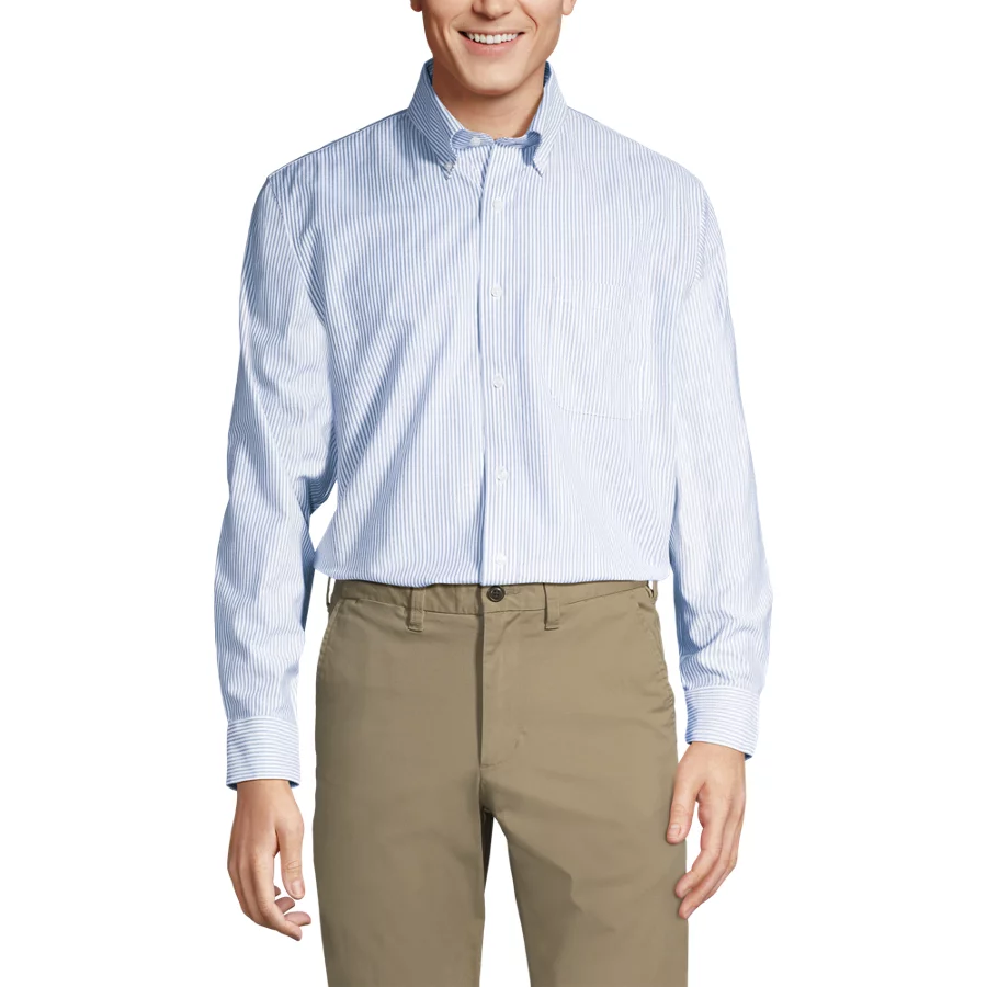 No Iron Supima Oxford Dress Shirt view 2