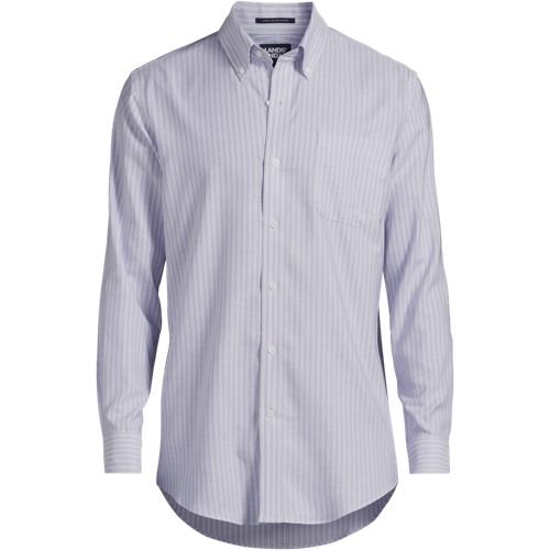 lands end dress shirts no iron No Iron Supima Cotton Oxford Dress Shirt