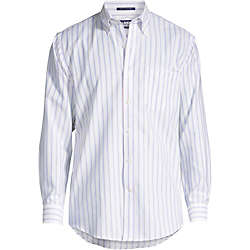 Men's Big and Tall Traditional Fit Pattern No Iron Supima Oxford Dress Shirt, Front